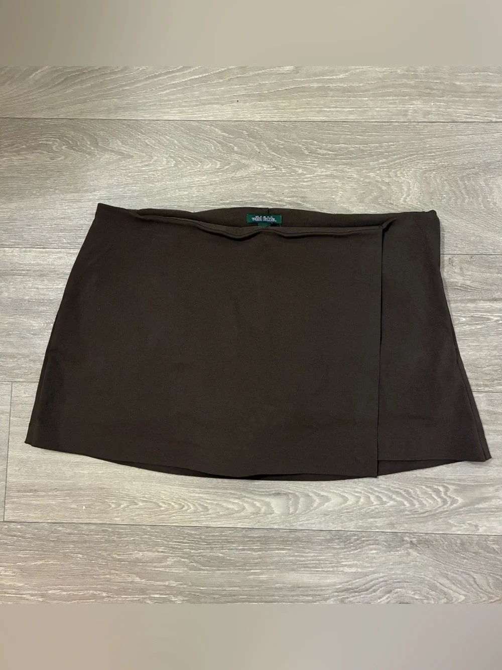 Black & Brown Mini Skirt Duo